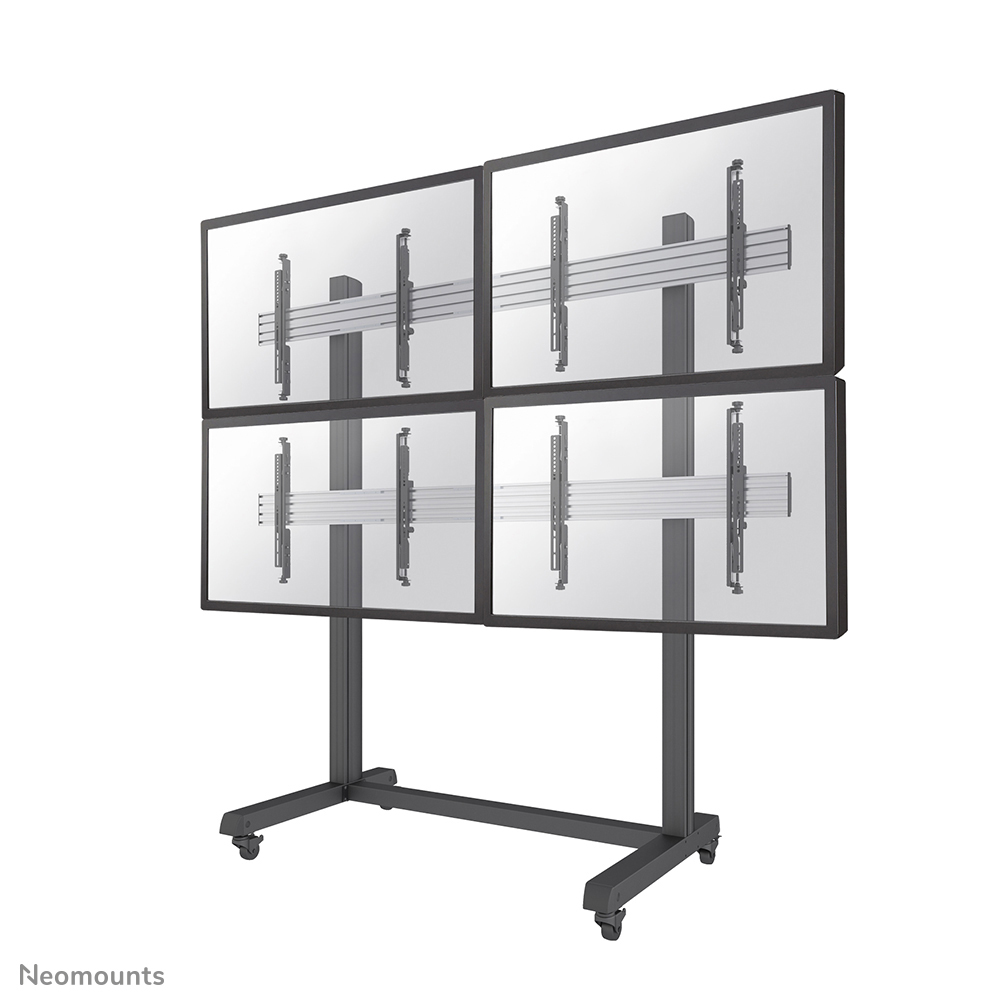 Neomounts Pro Mobiler Videowall Bodenständer